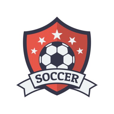 Futbol sporu temalı vektör tasarımı