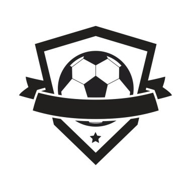 Futbol sporu temalı vektör tasarımı