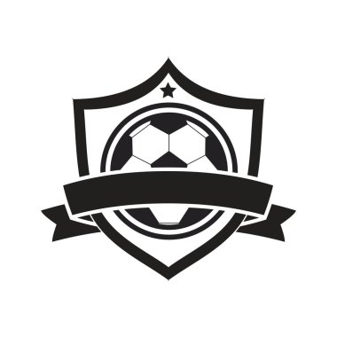 Futbol sporu temalı vektör tasarımı