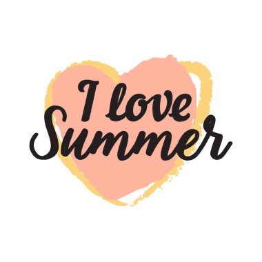 Yaz temalı vektör tasarımı