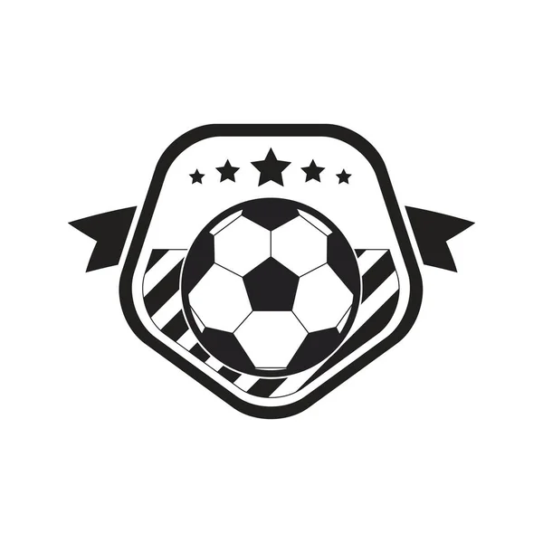 Deportes Fútbol Diseño Vectorial Temático — Archivo Imágenes Vectoriales