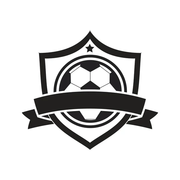 Deportes Fútbol Diseño Vectorial Temático — Vector de stock