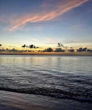 Grace Körfezi 'nde gün batımı