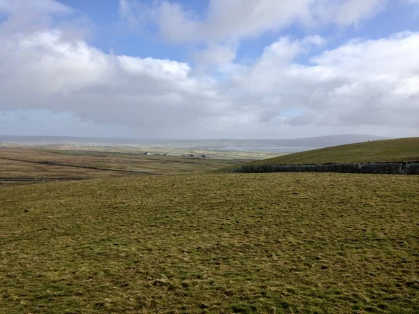 Fields Liscannor Bay Ireland — 스톡 사진