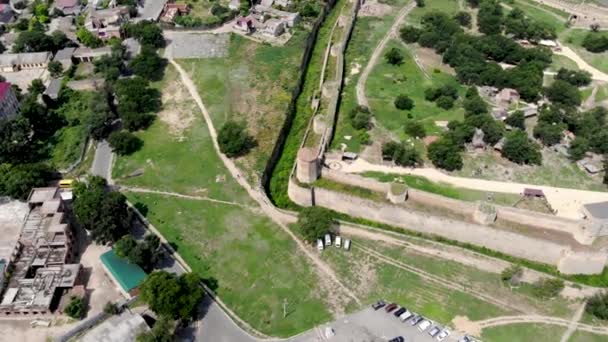 View Drone Belgorod Dnestrovskaya Fortress Akerman Fortress Filmed Drone Ukraine — Video Stock
