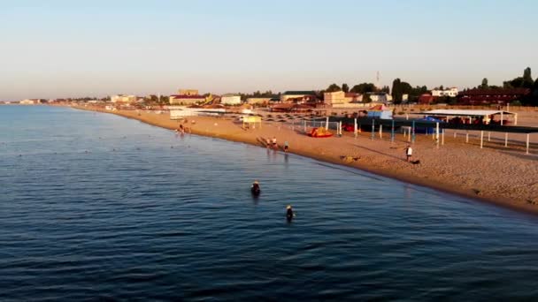 Drone Chasseurs Trésors Abattus Dans Mer Recherche Trésors Les Gens — Video