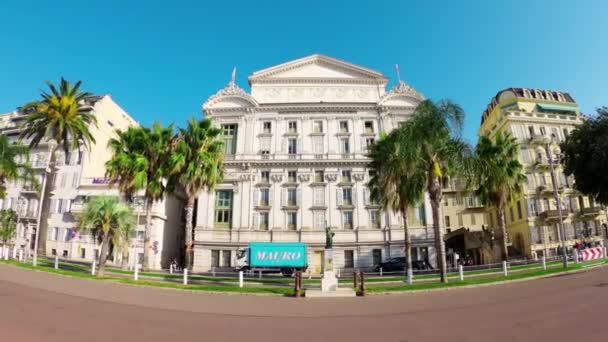 Replica Patung Kebebasan Tentang Pengontrolan Keuangan Amerika Serikat Nice Patung — Stok Video
