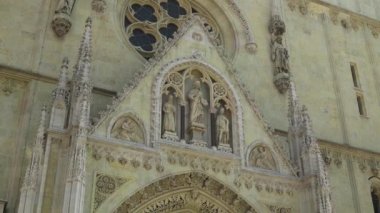 Archdiocese of Zagreb. Cathedral of the Assumption of the Virgin Mary and Saints Stephen and Vladislav. Catholic Cathedral in Zagreb Croatia. Historic center of Zagreb