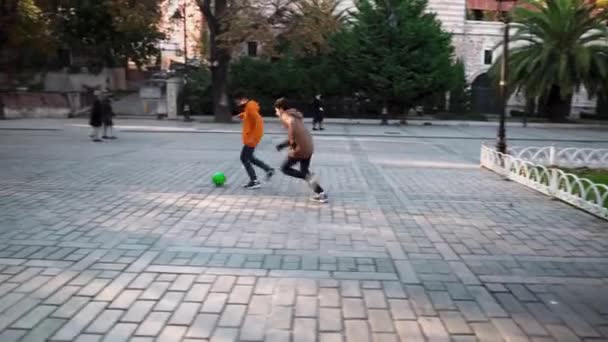 Náměstí Sultanahmet Istanbulu Hippodrome Square Hlavní Náměstí Istanbulu Historickém Centru — Stock video