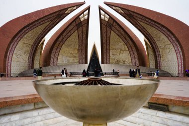 İslamabad şehrinden Pakistan anıtı