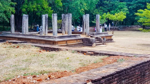 2019年3月18日にスリランカで撮影されたAnuradhapuraの古代遺跡 — ストック写真