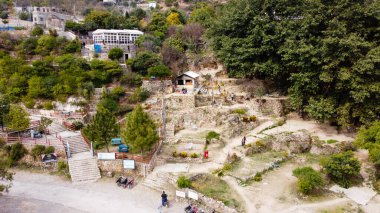 5 Mart 2022 'de Şah Allah Ditta, Buda Mağarası İslamabad, Pakistan' ın gerçek görüntüsü