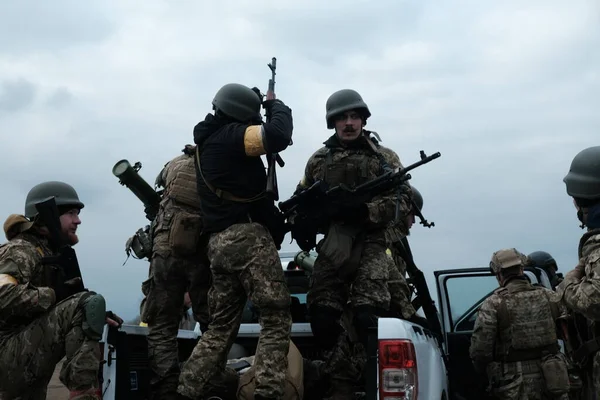 Hostroluchchya Ukraine March 2022 Military Forces Ukraine Defence Country Igor — 스톡 사진