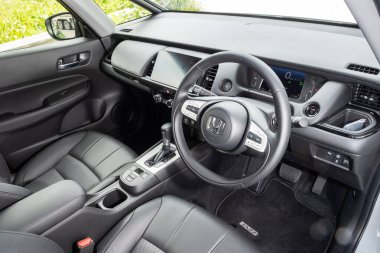 Hong Kong, Çin 16 Temmuz 2021 Honda Jazz eHEV İçişleri 16 Temmuz 2021.