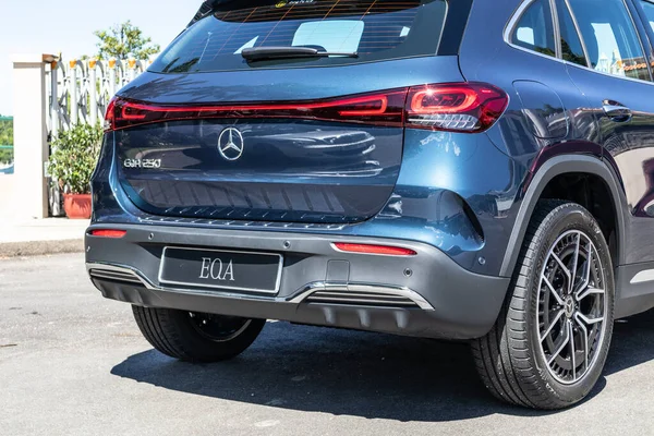 Hong Kong, Çin 15 Temmuz 2021 Mercedes-Benz test sürüşü 15 Temmuz 2021.
