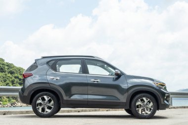 Hong Kong, Çin 16 Haziran 2021: Kia Sonet Test Günü 16 Haziran 2021.