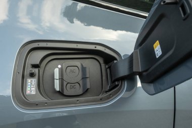 Hong Kong, Çin 11 Kasım 2021: BMW iX40 2022 Hücum Limanı 11 numara 2021, Hong Kong.