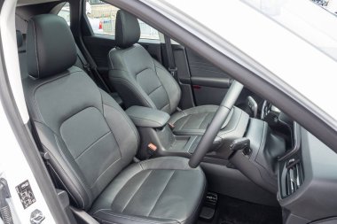 Hong Kong, Çin 24 Şubat 2022: Ford Kuga 2022 İç İşleri 24 Şubat 2022.