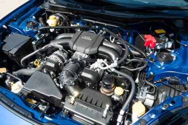 Hong Kong, Çin 4 Nisan 2022: Subaru BRZ 2022 4 Nisan 2022.