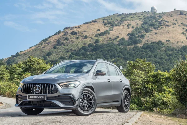 Hong Kong, Çin 7 Nisan 2022: BMW X3 xDrive30i 2022 7 Nisan 2022, Hong Kong.