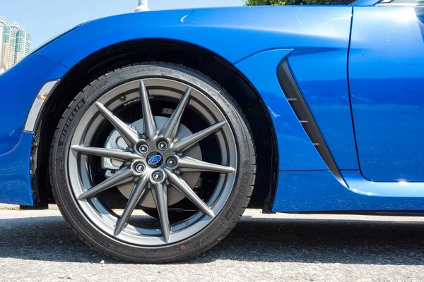 Hong Kong China April 2022 Subaru Brz 2022 Wheel April — Stock Photo, Image