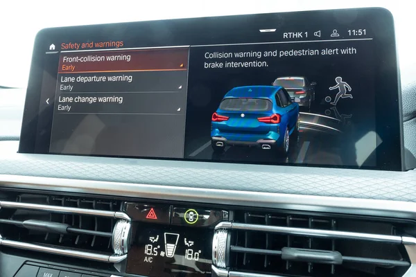 Hong Kong, Çin 7 Nisan 2022: BMW X3 xDrive30i 2022 7 Nisan 2022, Hong Kong.