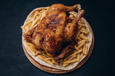 kızarmış sıcak chiken fast food