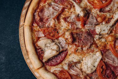 Pizza, peynir, fast food, İtalyan.