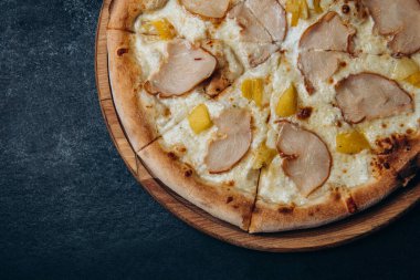 Pizza, peynir, fast food, İtalyan.