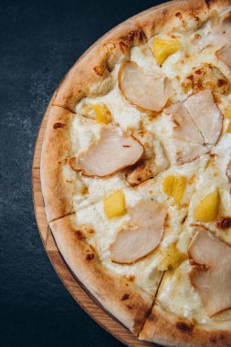 Pizza, peynir, fast food, İtalyan.