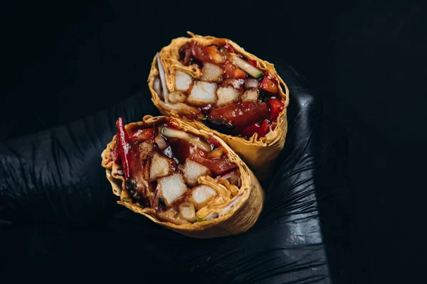 Shawarma Sebze Pide Fast food
