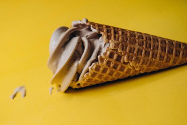  Dondurma tatlı, parlak, renkli yiyecekler.