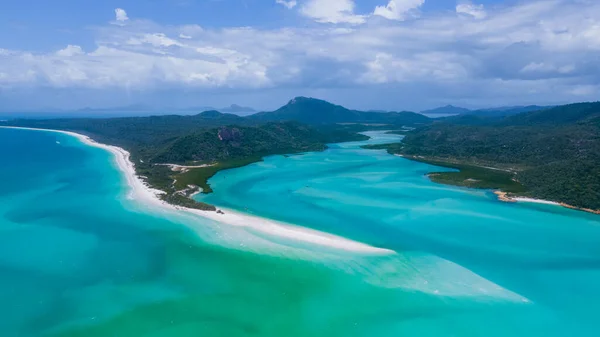 Beyazcennet plajının havadan görünüşü