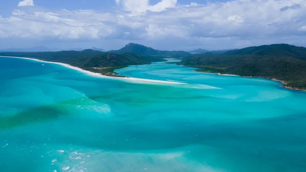 Beyazcennet plajının havadan görünüşü