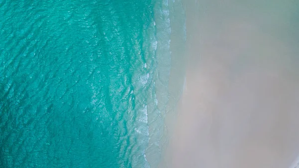 Beyazcennet plajının havadan görünüşü