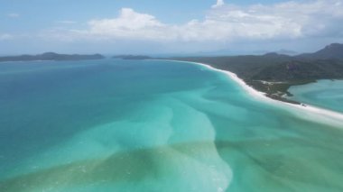 Beyazcennet plajının havadan görünüşü