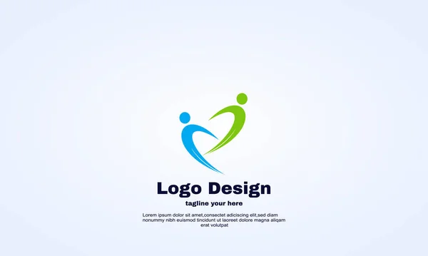 Vektor Business Leader Mann Abstrakt Logo Design Tempalte — Stockvektor