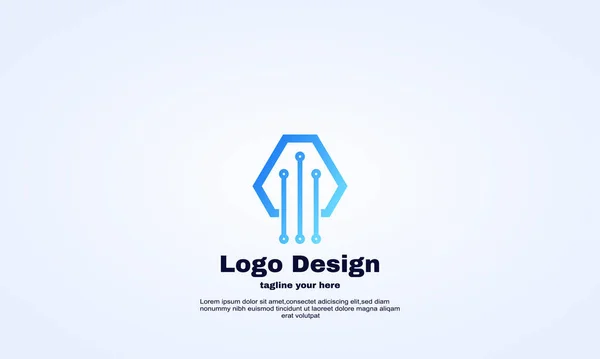 Векторний Трикутник Техно Абстрактний Шаблон Дизайну Логотипу — стоковий вектор
