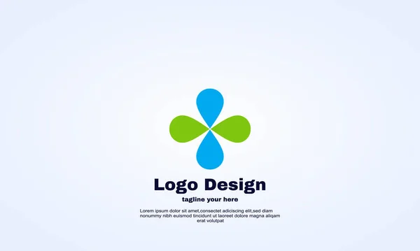 Aktien Illustration Gesundheit Logo Symbol Vektor Isoliert — Stockvektor