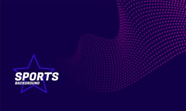 stok vektörü modern renkli poster ve spor vektörü illüstrasyonu bölüm 4 için arkaplan