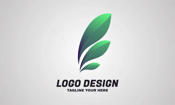 Vetor Estoque Colorido Logotipo Ideias Vetor Melhor Para Identidade Empresa — Vetor de Stock