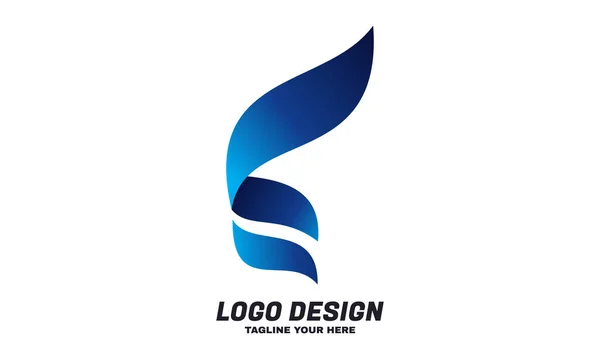 Vector Stock Digital Moderno Para Diseño Logotipo Empresa Negocio Con — Archivo Imágenes Vectoriales