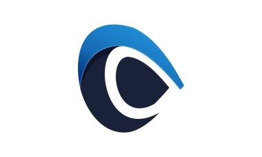 stok vektörü soyut üçgen oyun medya logosu basit finans için kurdele biçimi gradyan renk ile