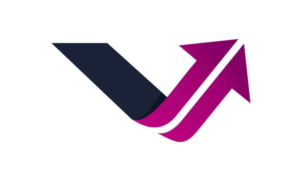 Voorraad Illustratie Ontzagwekkende Eerste Logo Met Kleurrijke Ontwerp Logo Template — Stockvector