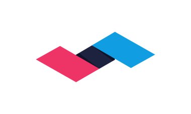 Muhteşem soyut bina finans logosu tasarım şablonu ilhamı