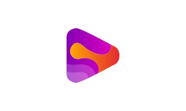 stok vektör üçgeni basit modern logo gradyan rengi ev işi tasarım vektörü ile ilgili şirket için