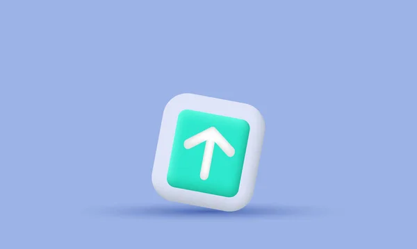 3d veri gönderen gerçekçi simge