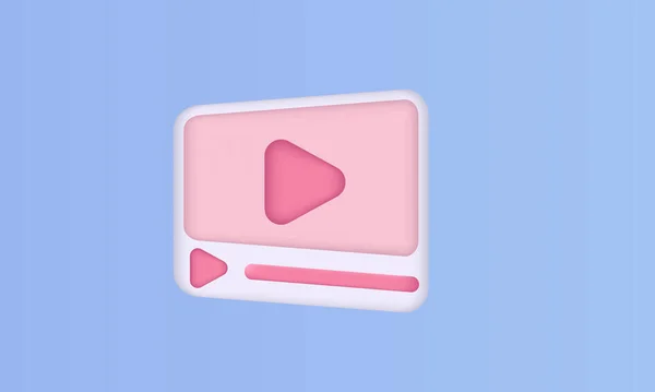 3D gerçekçi canlı sosyal medya çevrimiçi platform tasarımı kavramı