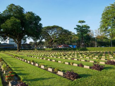 Don Rak Allied Mezarlığı, 7 Ocak 2018, Tayland, Tayland.