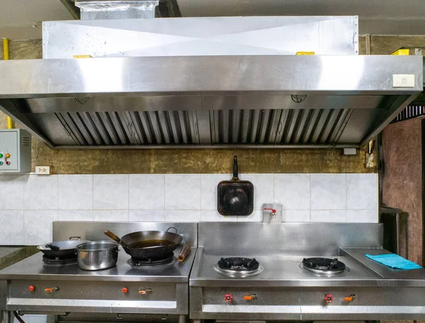 Kitchen Cooking Equipment Hood — Stock Photo, Image